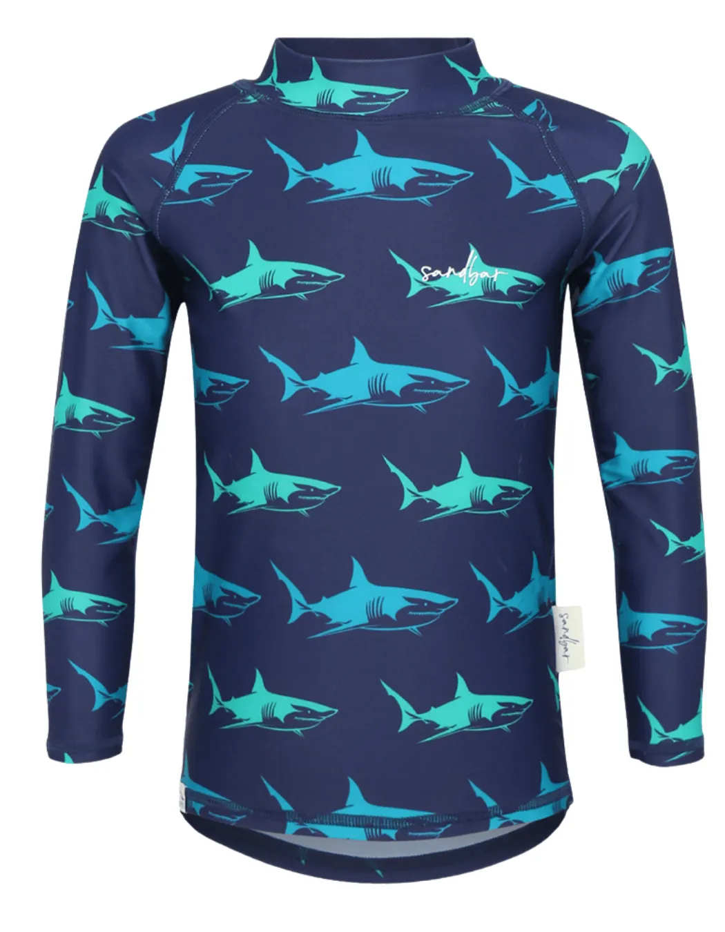 ABZ - Blue Shark Rash Guard