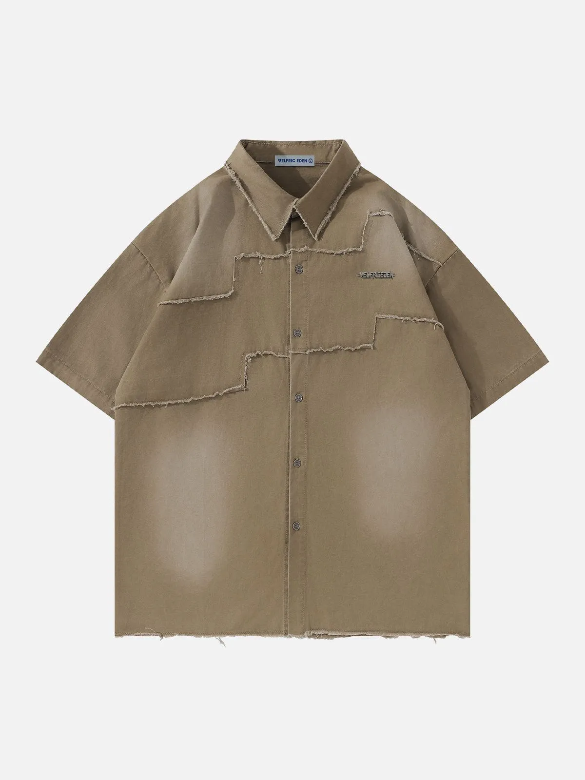 Aelfric Eden Fringe Denim Short Sleeve Shirt