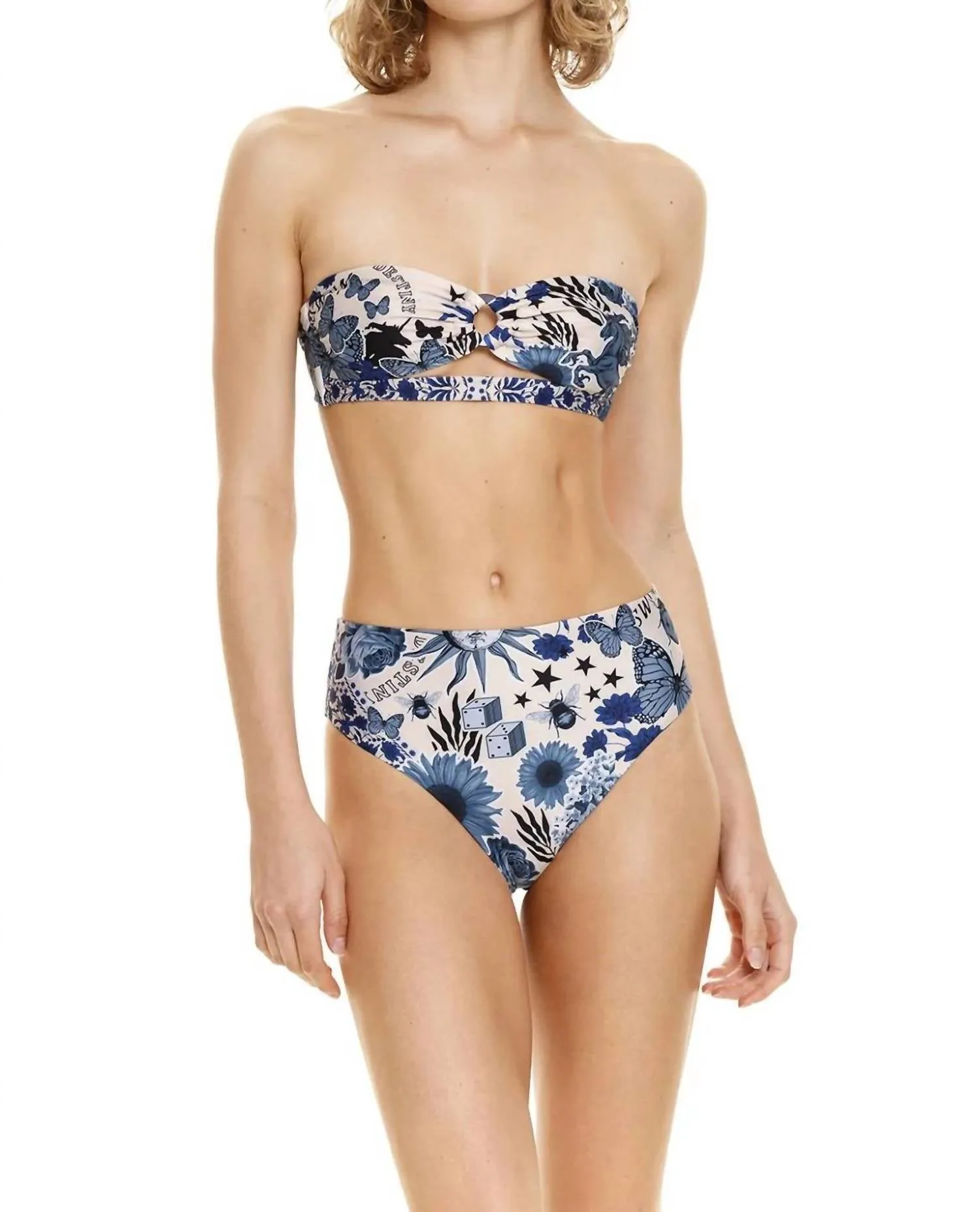 Agua Bendita - PENELOPE REVERSIBLE BIKINI BOTTOM