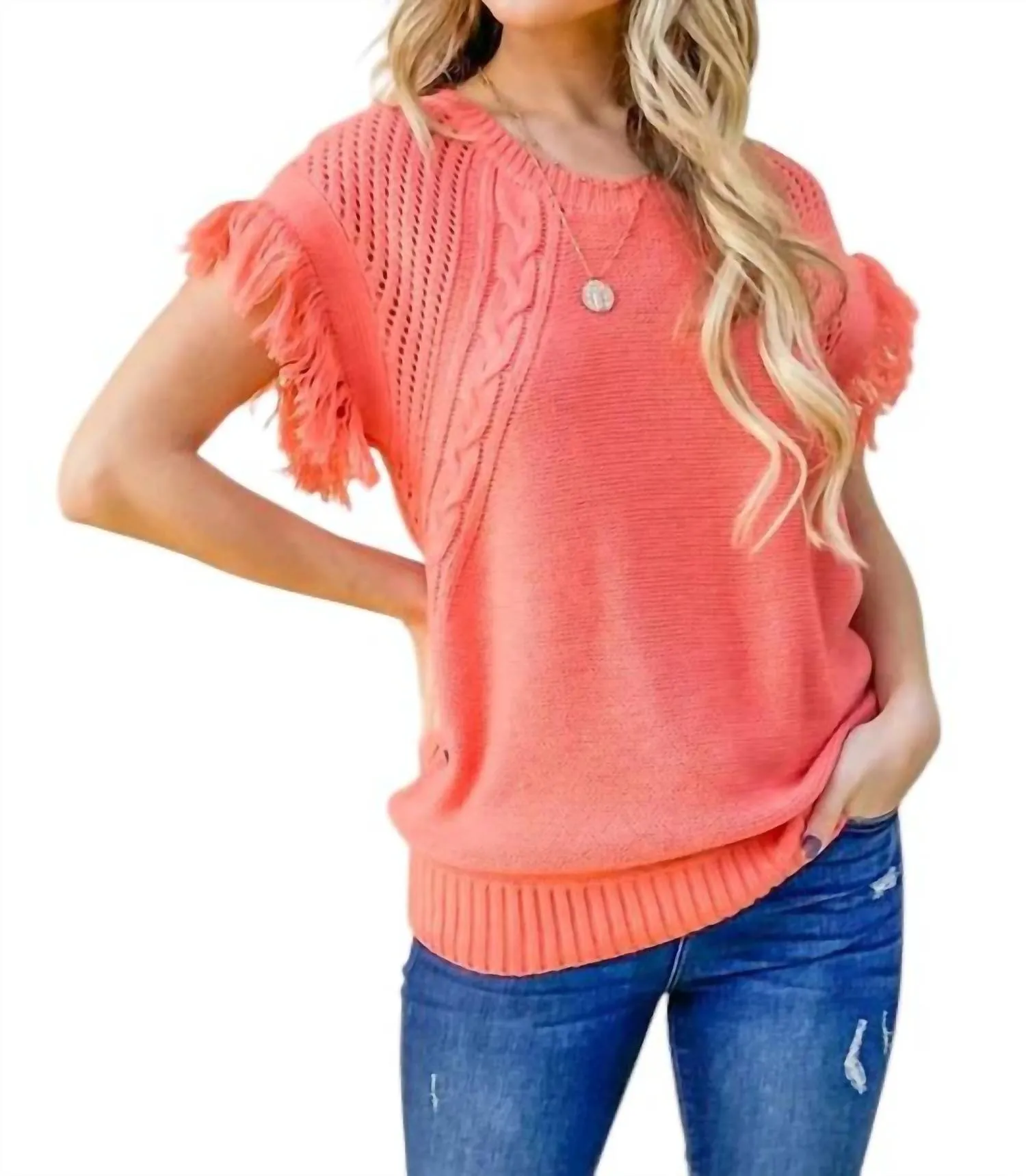 And The Why - Flying Free Short Sleeve Sweater