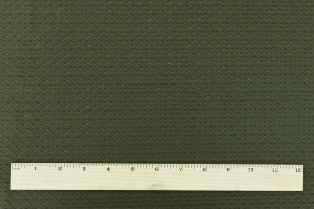Army Green Famous Maker Stretch 3D Mesh Yoga Activewear Fabric