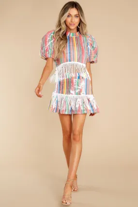Blanket Fringe Multi Top