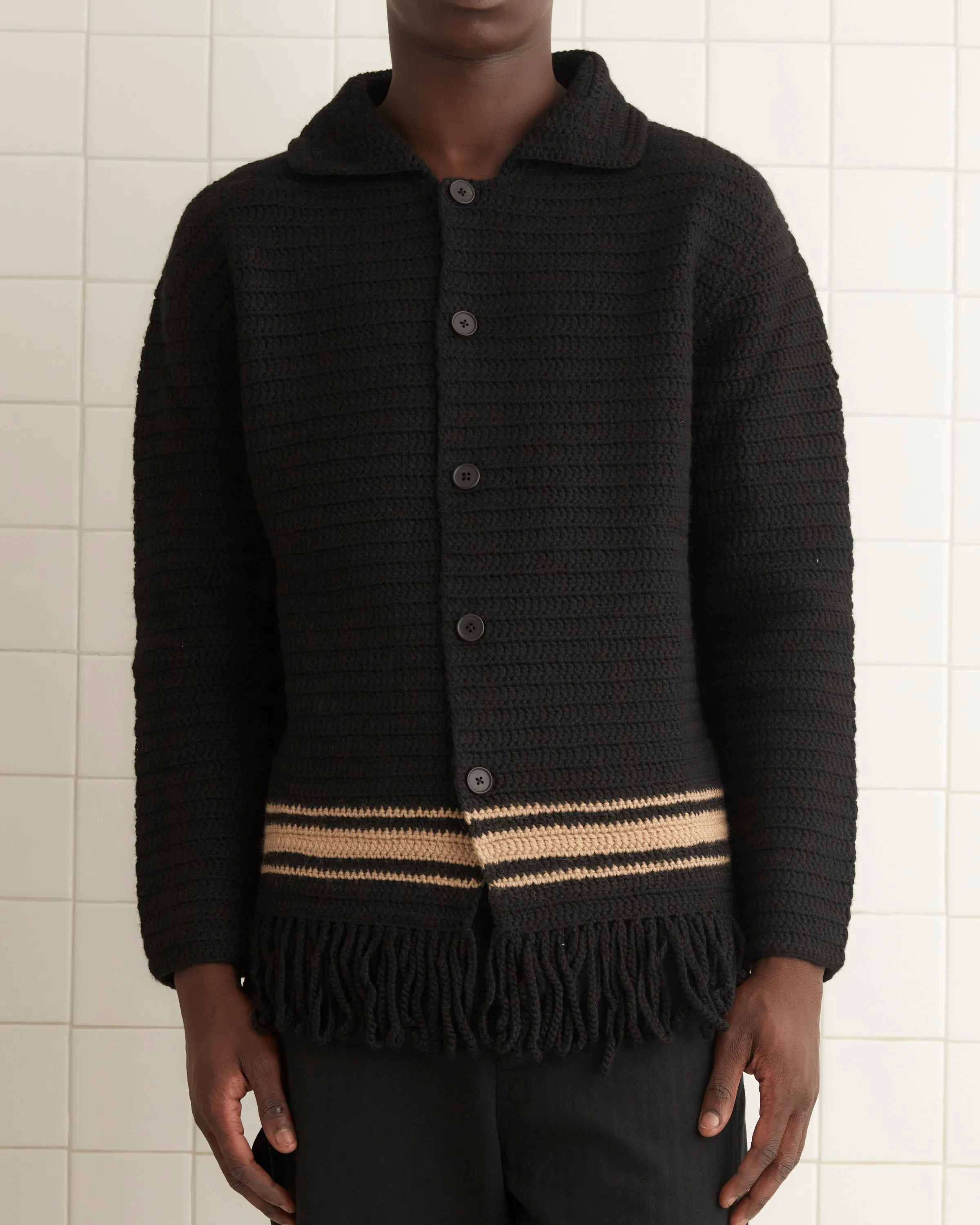 Braided Fringe Shirt