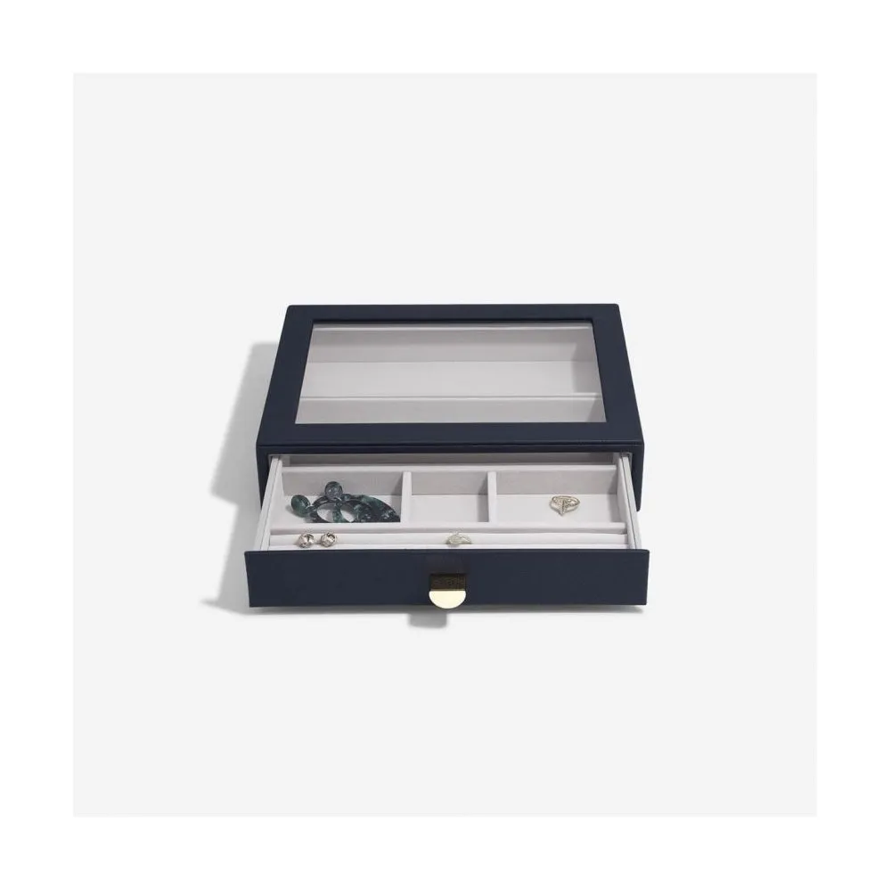 Classic Jewellery Box Display Drawer - Navy Pebble - 75786