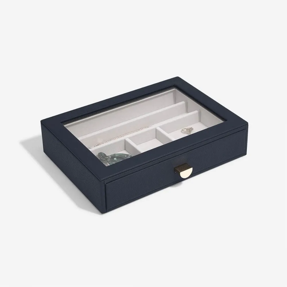 Classic Jewellery Box Display Drawer - Navy Pebble - 75786