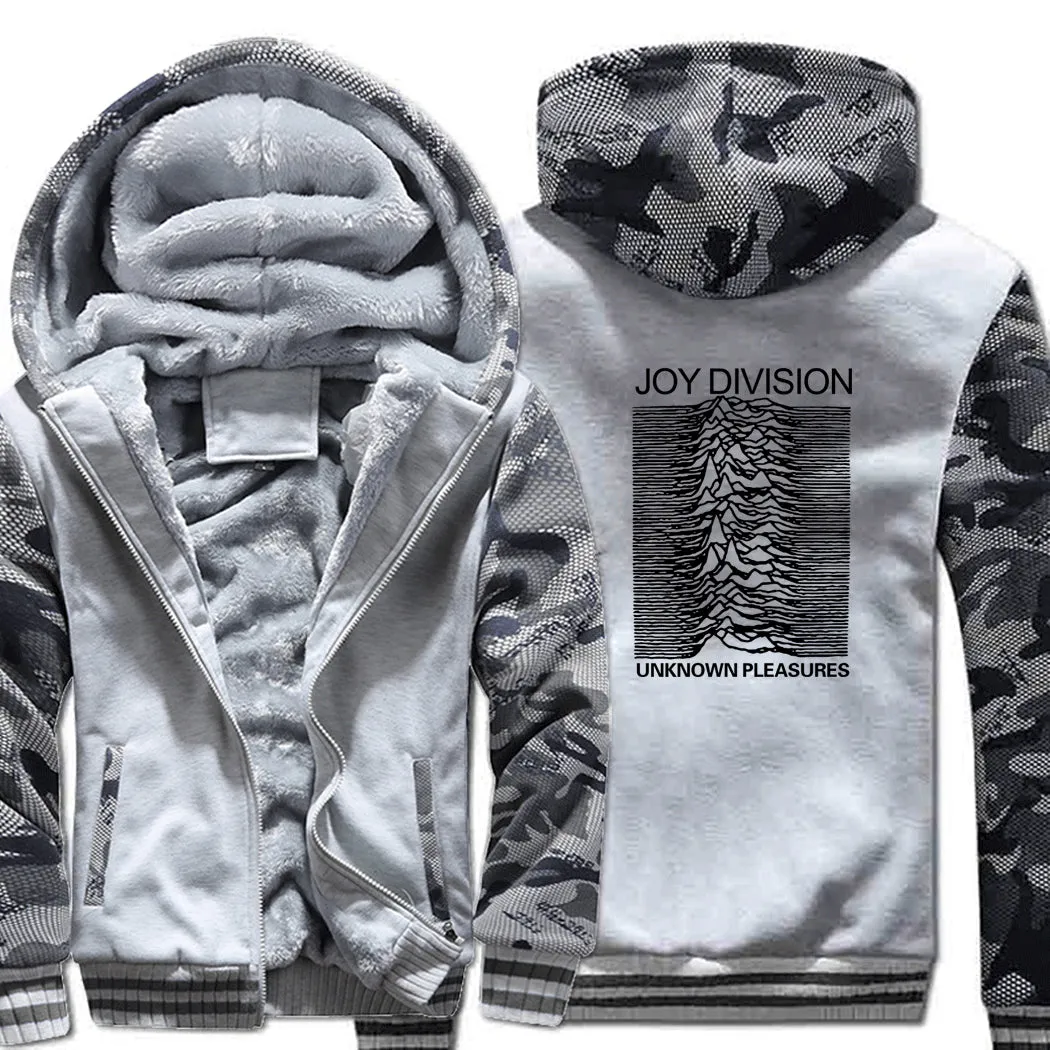 clothes man's thick zipper sweatshirt hip hop 2019 winter unknown pleasure fashion hoodies fitness jackets men wool liner coats