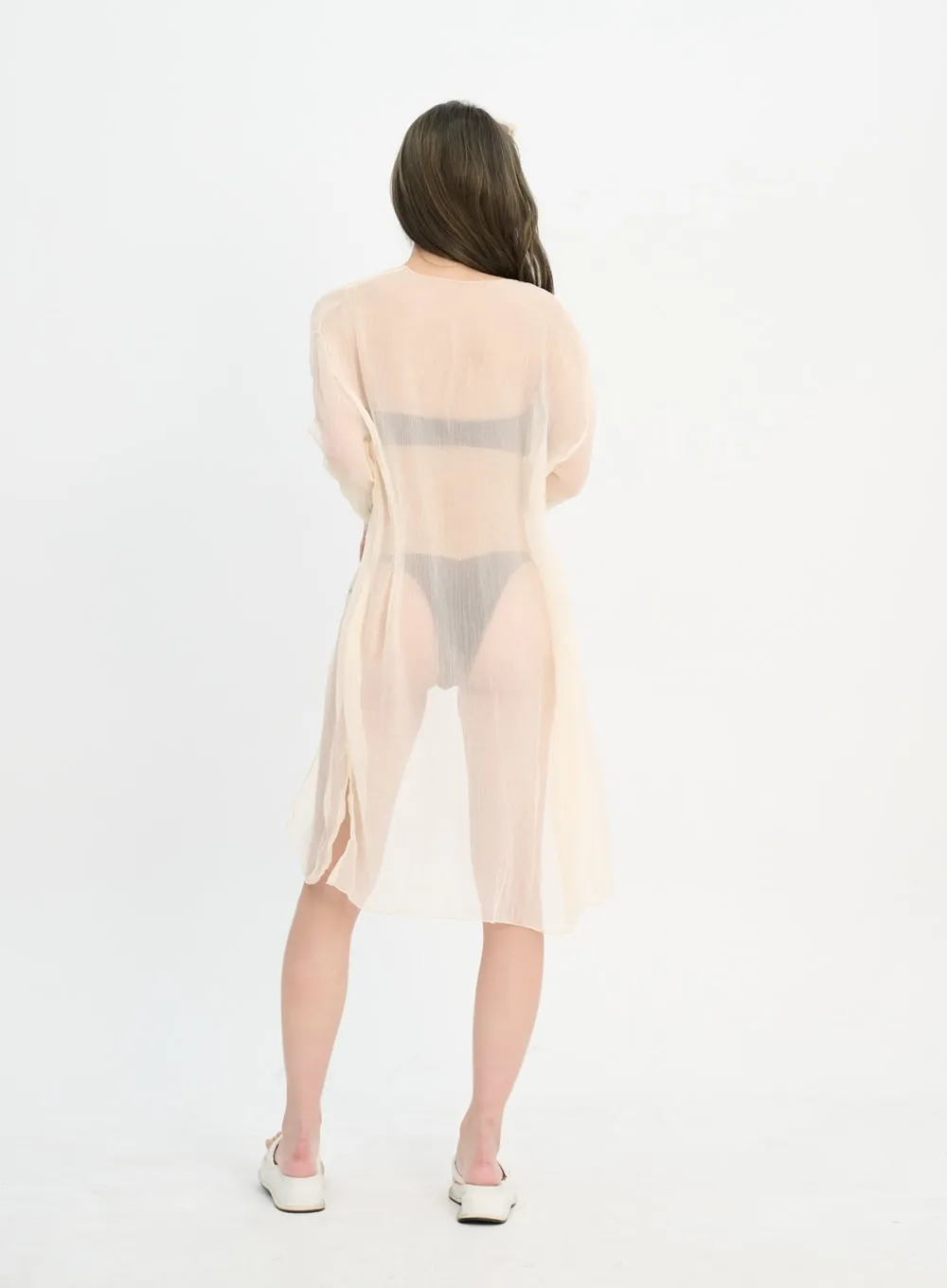 Cover-Up Mesh Robe IM302