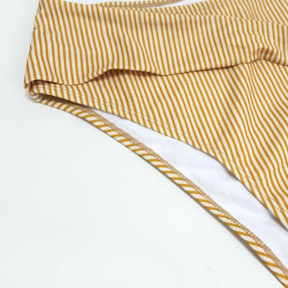 High Waist Belt Bikini Set