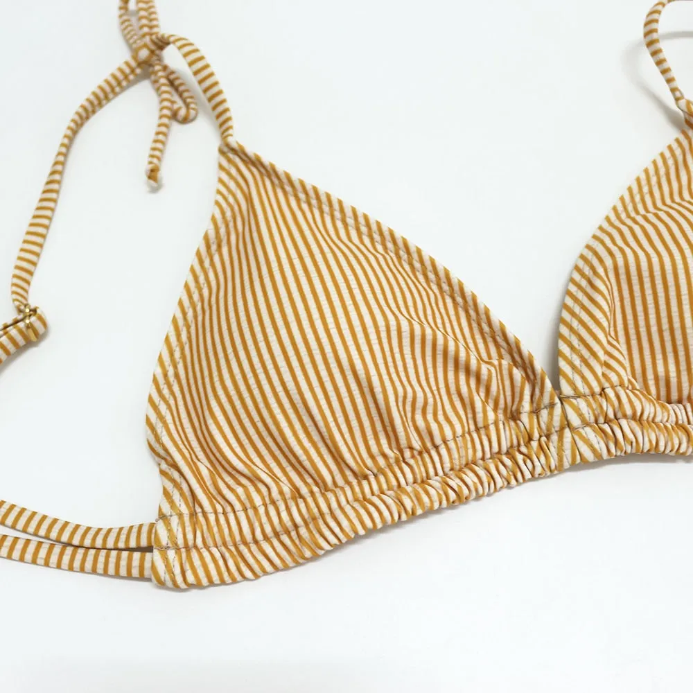 High Waist Belt Bikini Set
