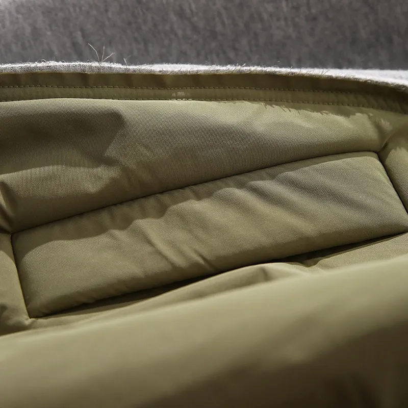 Hit Color Patchwork Loose Turtleneck Casual Sweatshirt