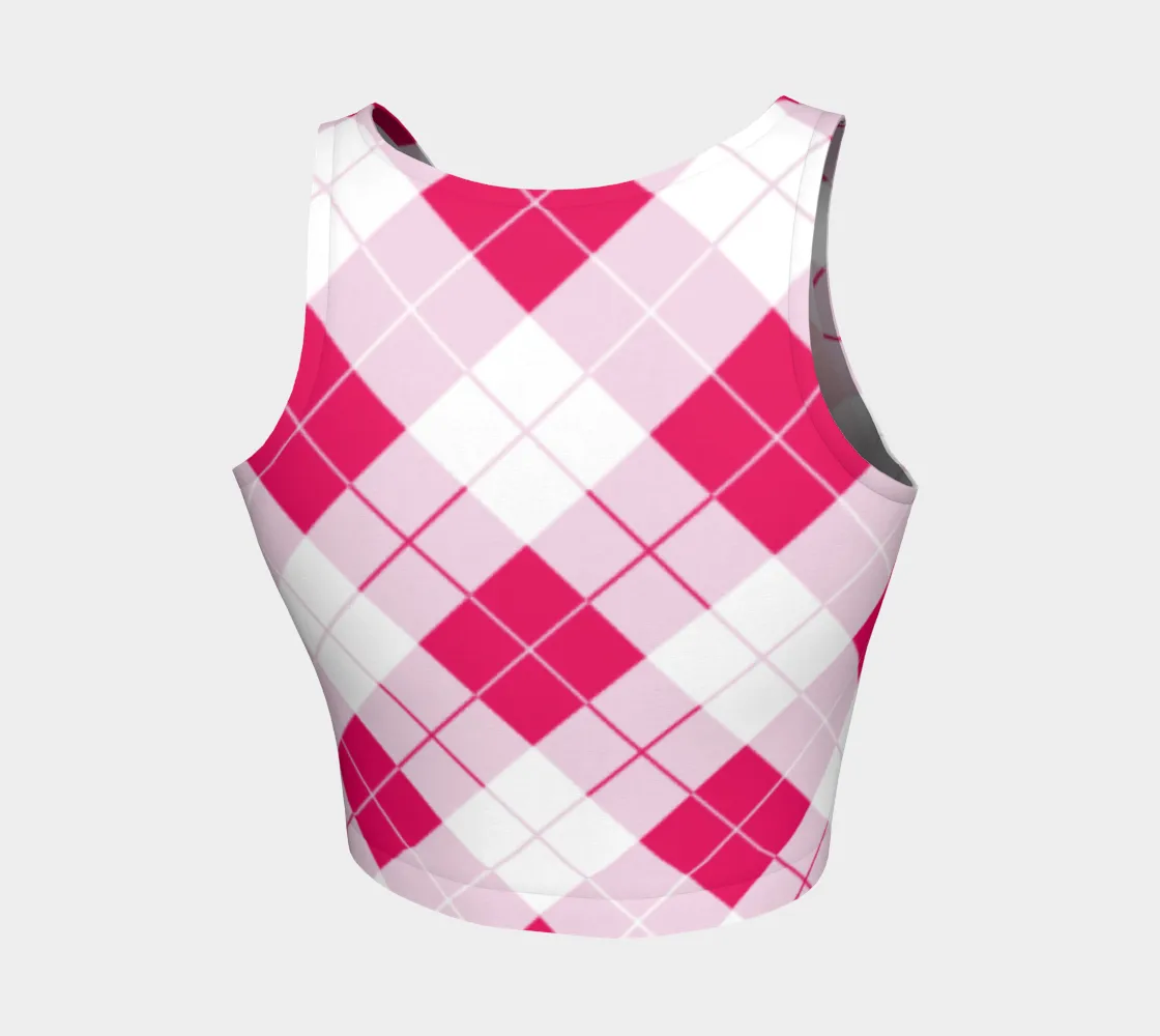Innuendos of Plaid Crop Top