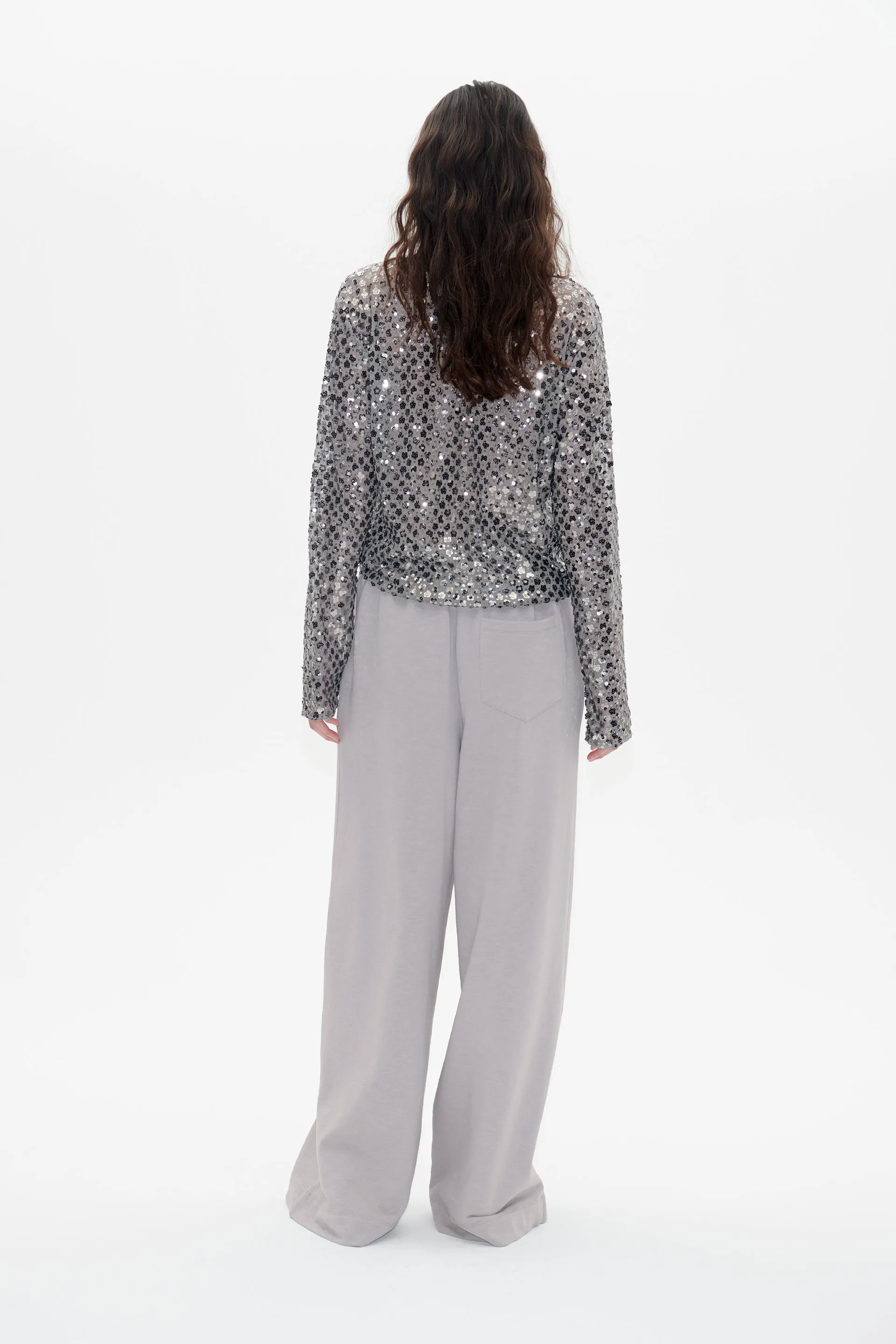 JASMIN | Silver Flower Sequince