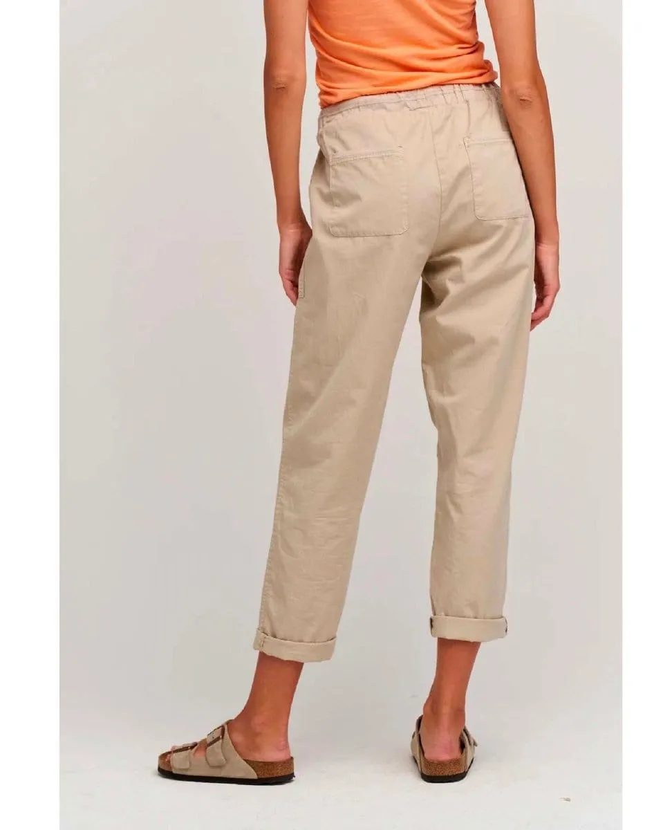 Misty Drawstring Pant Stone