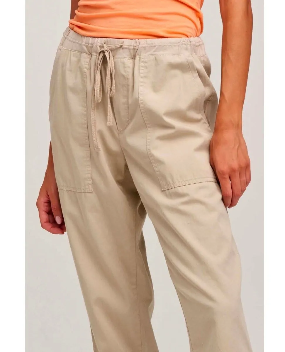 Misty Drawstring Pant Stone