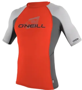 O'neill Premium Skins S/S Rash Guard Red