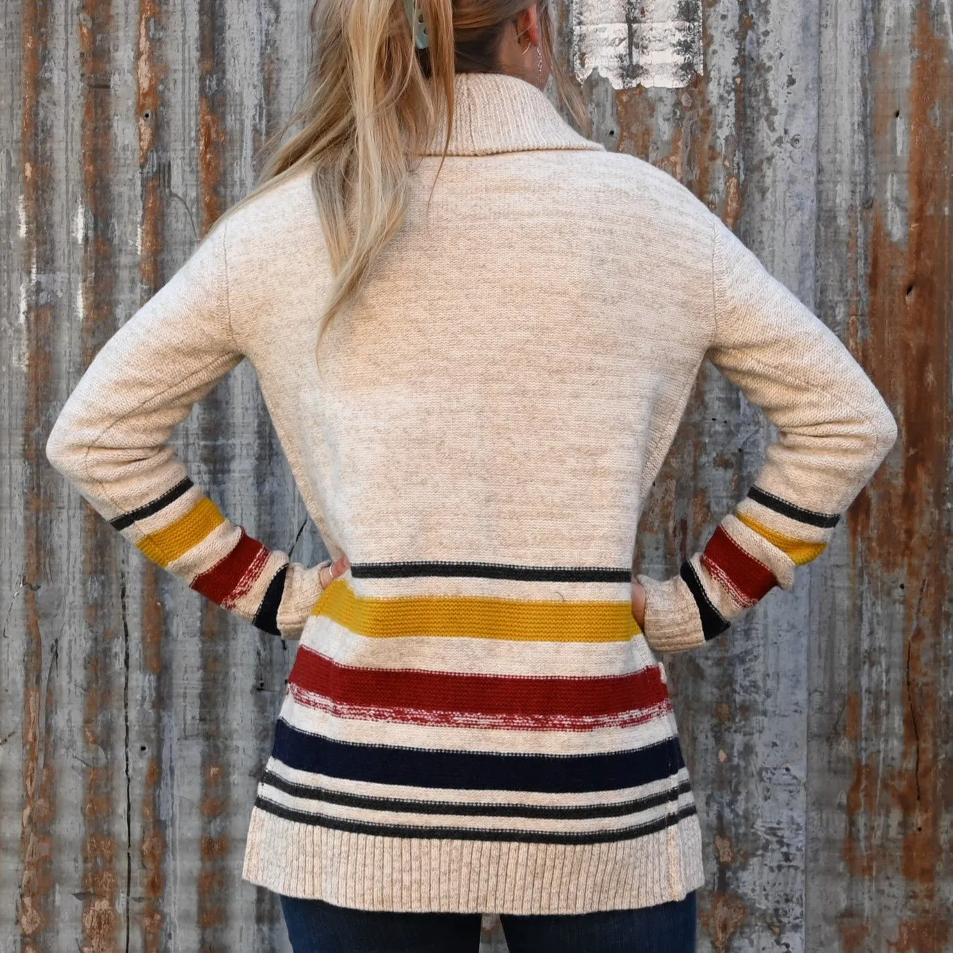 Pendleton Ladies Heritage Lambswool Cardigan