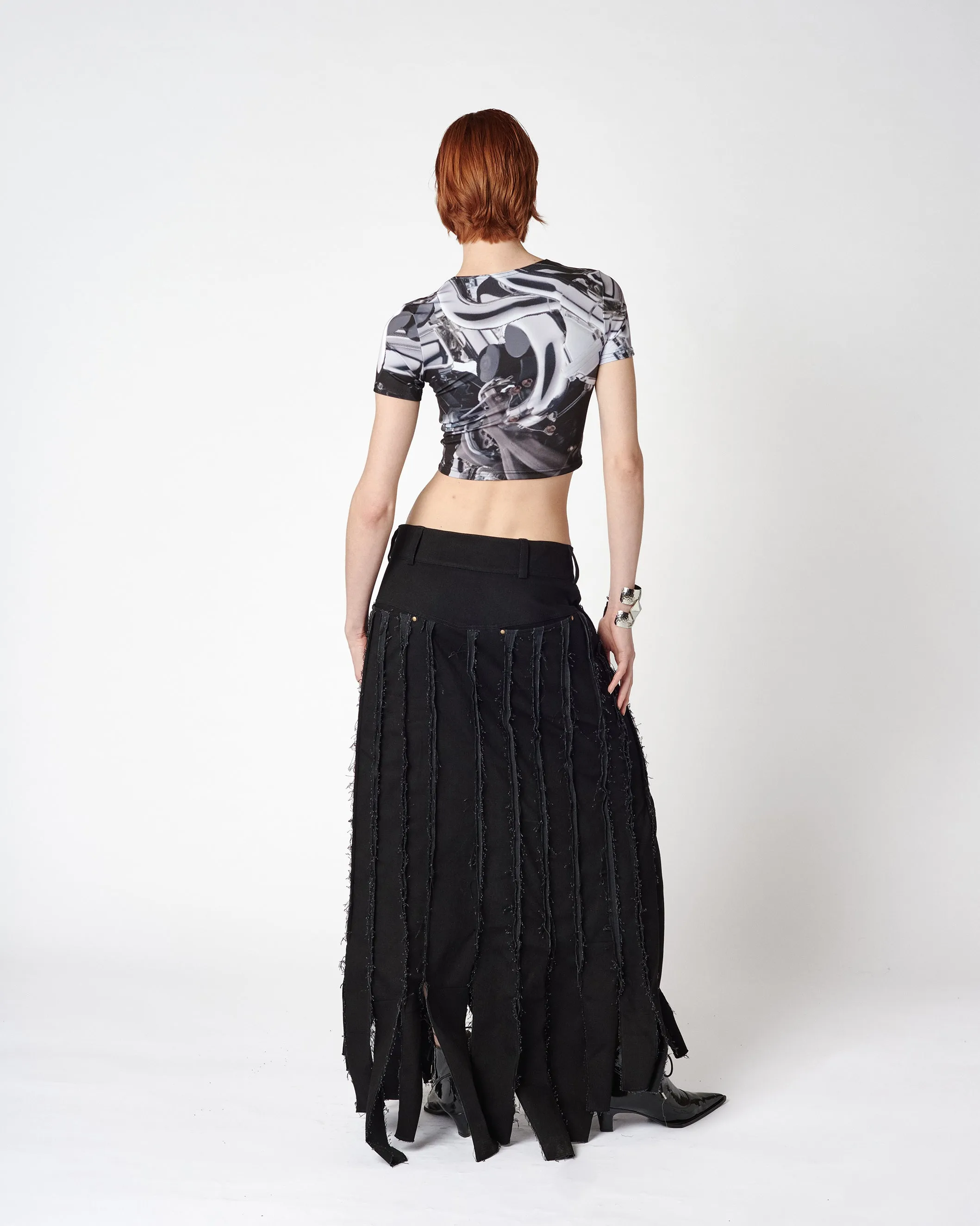PRINTED CROP TOP