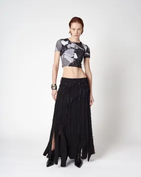 PRINTED CROP TOP