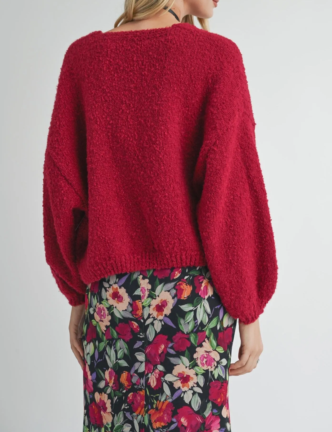 "FULLNESS" CARDIGAN