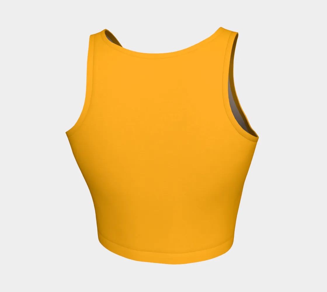 Saffron Athletic Crop Top
