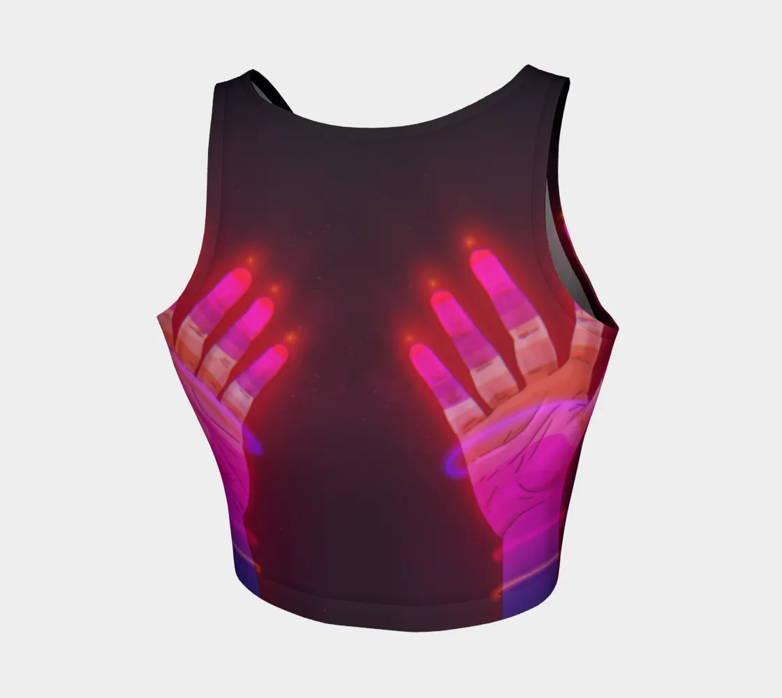 Space Hands Crop Top | Phazed