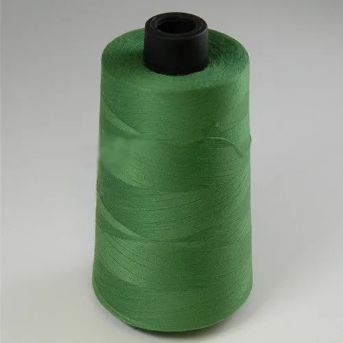 Spun Polyester in Green, 6000yd Spool