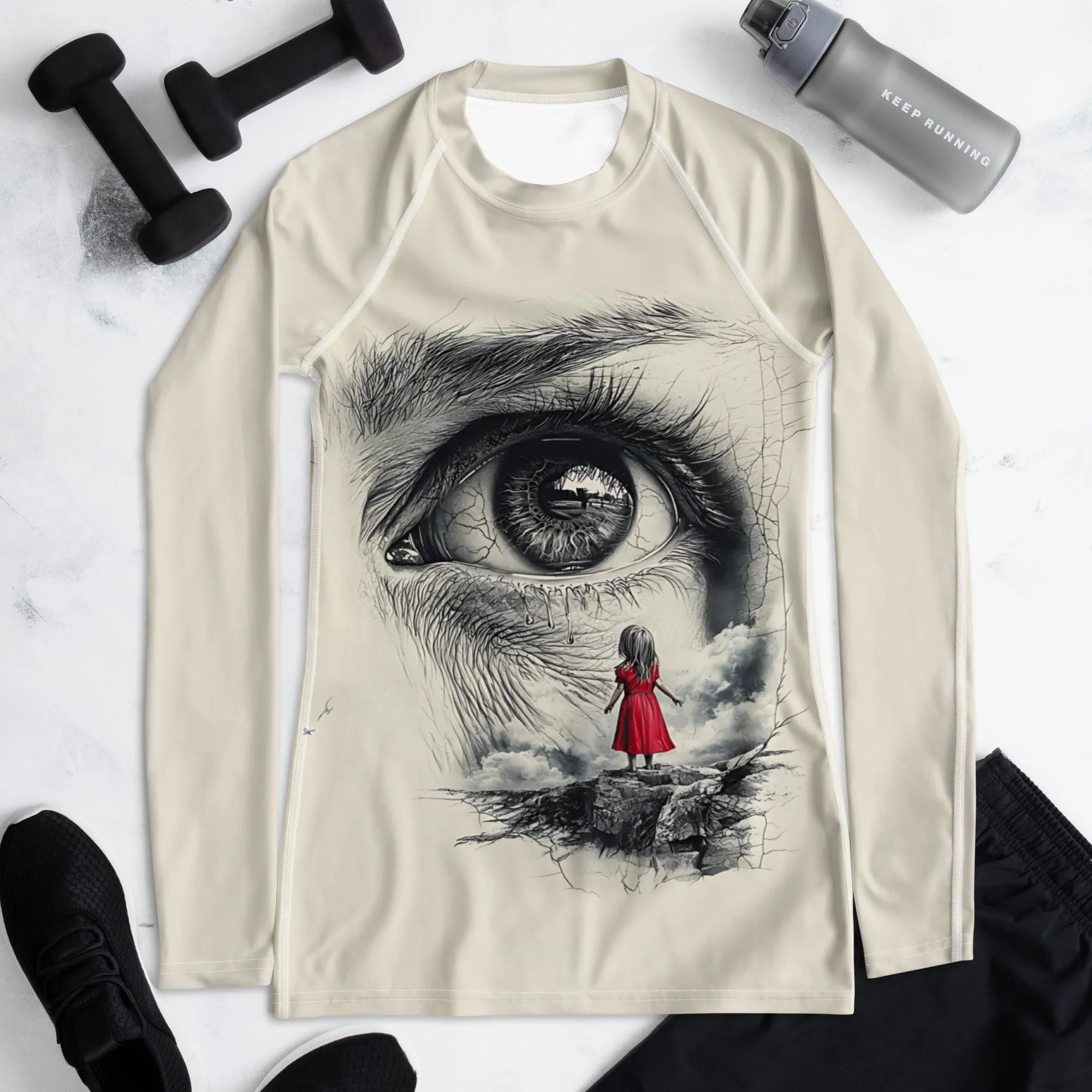 Through My Mother’s Eyes: A Glimpse Women's Rash Guard
