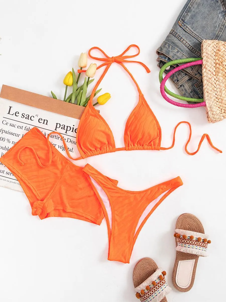 Women's High Waisted Sexy Bikini | GFIT Butt Lift Swimwear