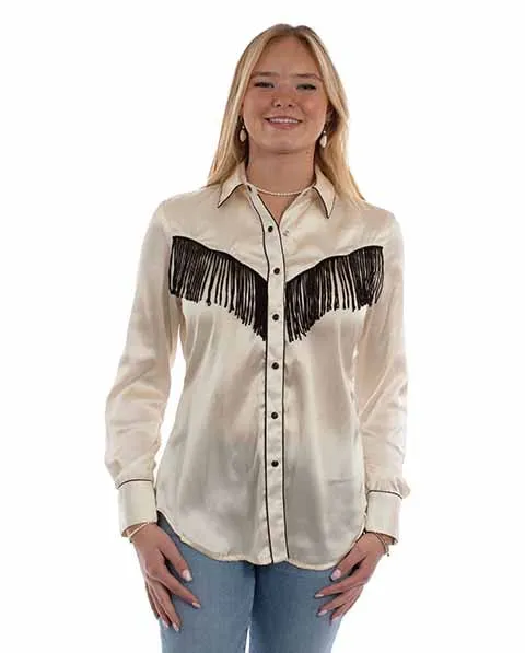Women's Honey Creek Collection Blouse: Retro Fringe