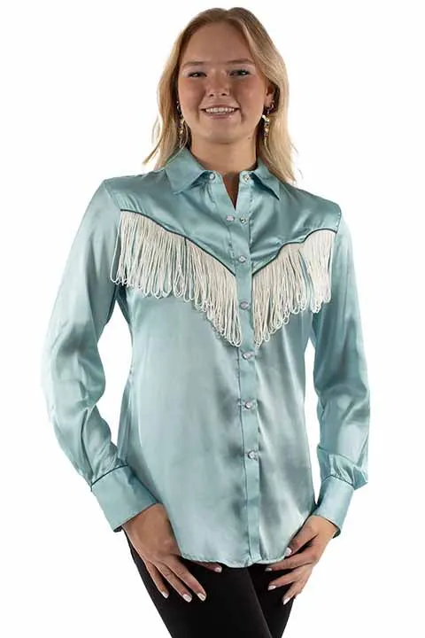 Women's Honey Creek Collection Blouse: Retro Fringe
